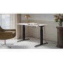 Cama Desk with electric height adjustment MOON 121x67x72-120 black/white