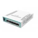 Mikrotik CRS106-1C-5S tīkla pārslēgs Gigabit Ethernet (10/100/1000) Power over Ethernet (PoE) Balts Mikrotik CRS106-1C-5S tīkla pārslēgs Gigabit Ethernet (10/100/1000) Power over Ethernet (PoE) Balts