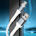 3mk Hyper Cable N-SERIES USB-A | MicroUSB 1m 5V|2.4A 12W | white 3mk Hyper Cable N-SERIES USB-A | MicroUSB 1m 5V|2.4A 12W | white