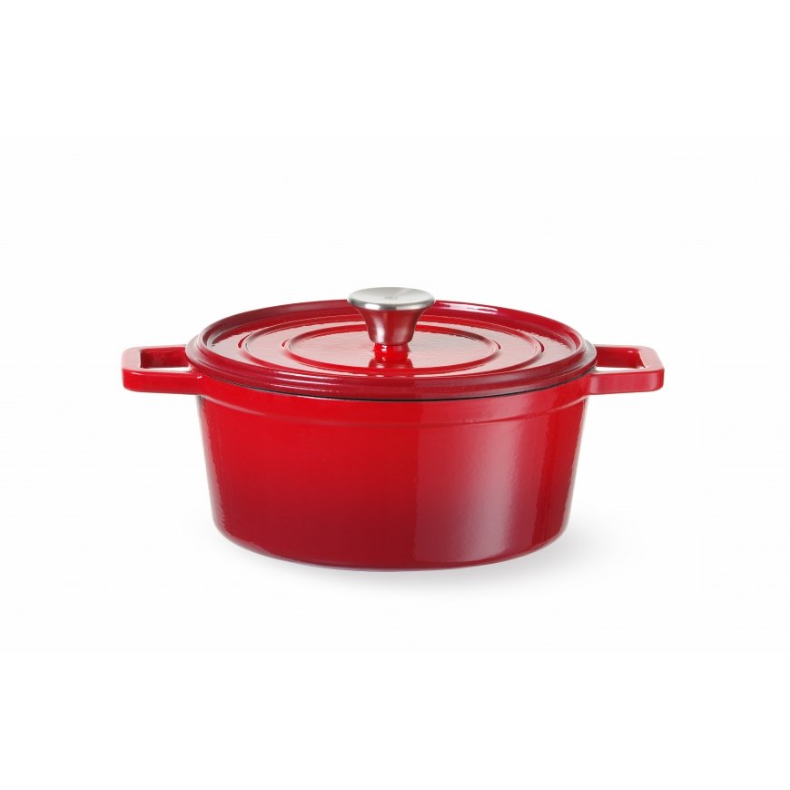 Hendi Emaljētais čuguna katls ovāls 0.27 l 130x100x48 mm