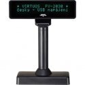 Virtuos VFD экран клиента Virtuos FV-2030B 2x20 9mm, USB, черный Virtuos VFD экран клиента Virtuos FV-2030B 2x20 9mm, USB, черный