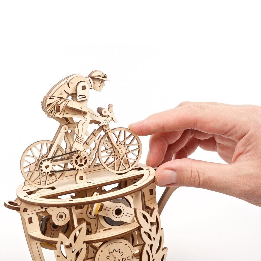 UGears AUTOMATON CYCLIST 3D-palapeli 189 kpl – 3