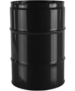 Beczkopol Пленовая металлическая бочка TH 60L, пробки 2 и 3/4 - ЧЕРНАЯ
