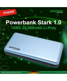 Patona Premium klassi väline aku Stark 1.0 PD65W 20000mAh