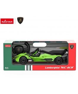 Ramiz R/C auto 1:14 Lamborghini SC63 Zaļš RASTAR