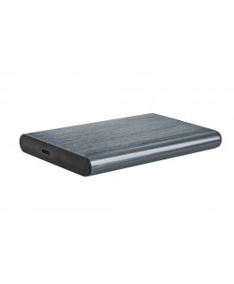 Gembird EE2-U3S-6-GR saugojimo diskų korpusas HDD / SSD aptvaras Aliuminis 2.5"