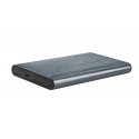 Gembird EE2-U3S-6-GR cieto disku uzglabāšanas sistēma HDD/SSD korpuss Alumīnijs 2.5" Gembird EE2-U3S-6-GR cieto disku uzglabāšanas sistēma HDD/SSD korpuss Alumīnijs 2.5"