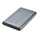 Gembird EE2-U3S-6-GR tallennusaseman kotelo HDD-/SSD-kotelo Alumiini 2.5" Gembird EE2-U3S-6-GR tallennusaseman kotelo HDD-/SSD-kotelo Alumiini 2.5"