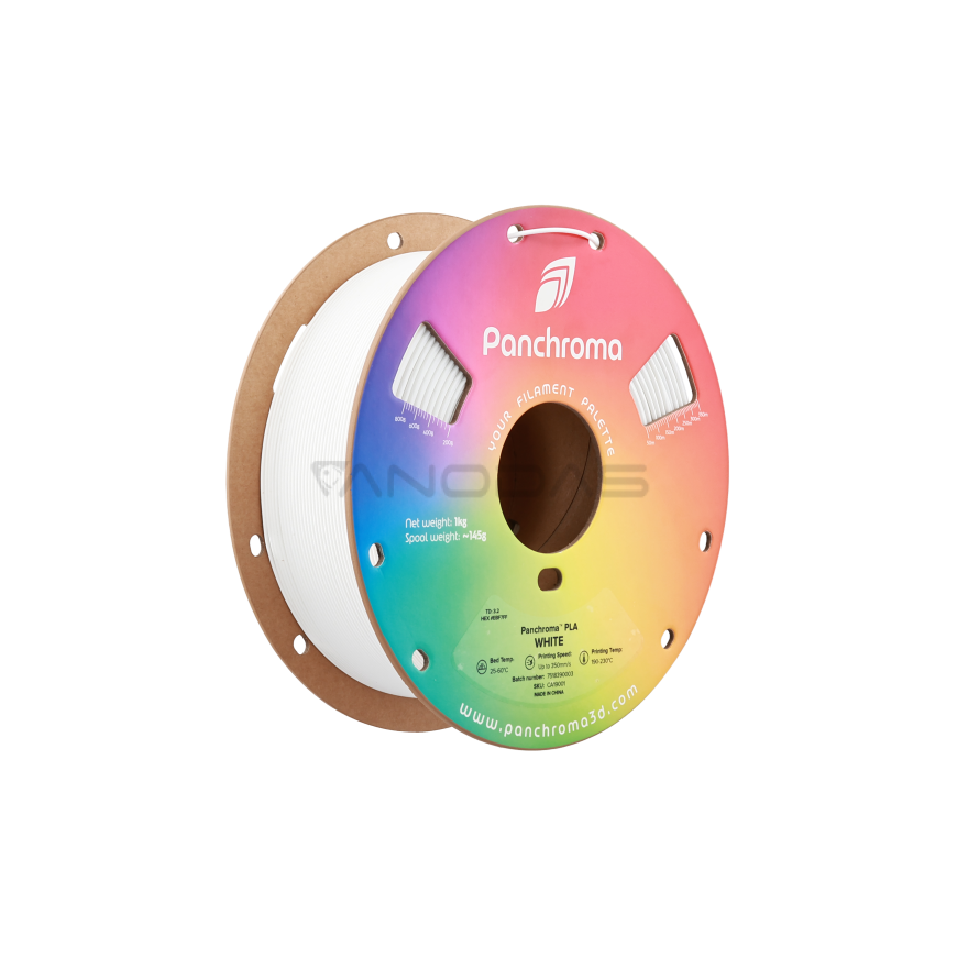 Polymaker Panchroma PLA 1.75mm 1kg - Külm Valge