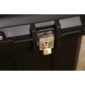 Stanley MOBILE Job Chest equipment case Trolley case Black