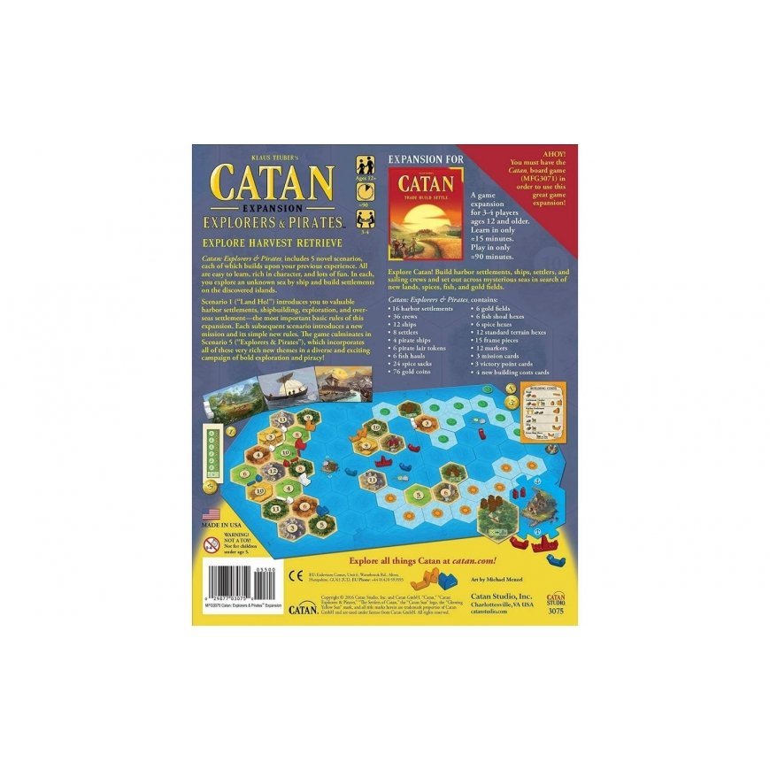 Catan Studio Catan: Explorers & Pirates – 2