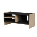 Cama PORTO suolas/stalas 100x50x46 ąžuolas/juodas Cama PORTO suolas/stalas 100x50x46 ąžuolas/juodas