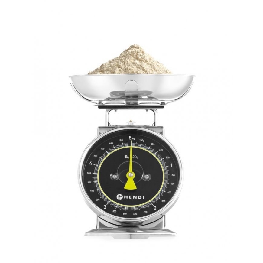 Hendi Kitchen Scale Analog with Bowl STAL 5kg