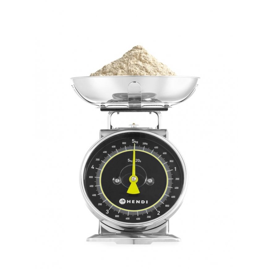 Hendi Keittiövaaka analoginen vaaka STAL 5kg sarnalla – 2