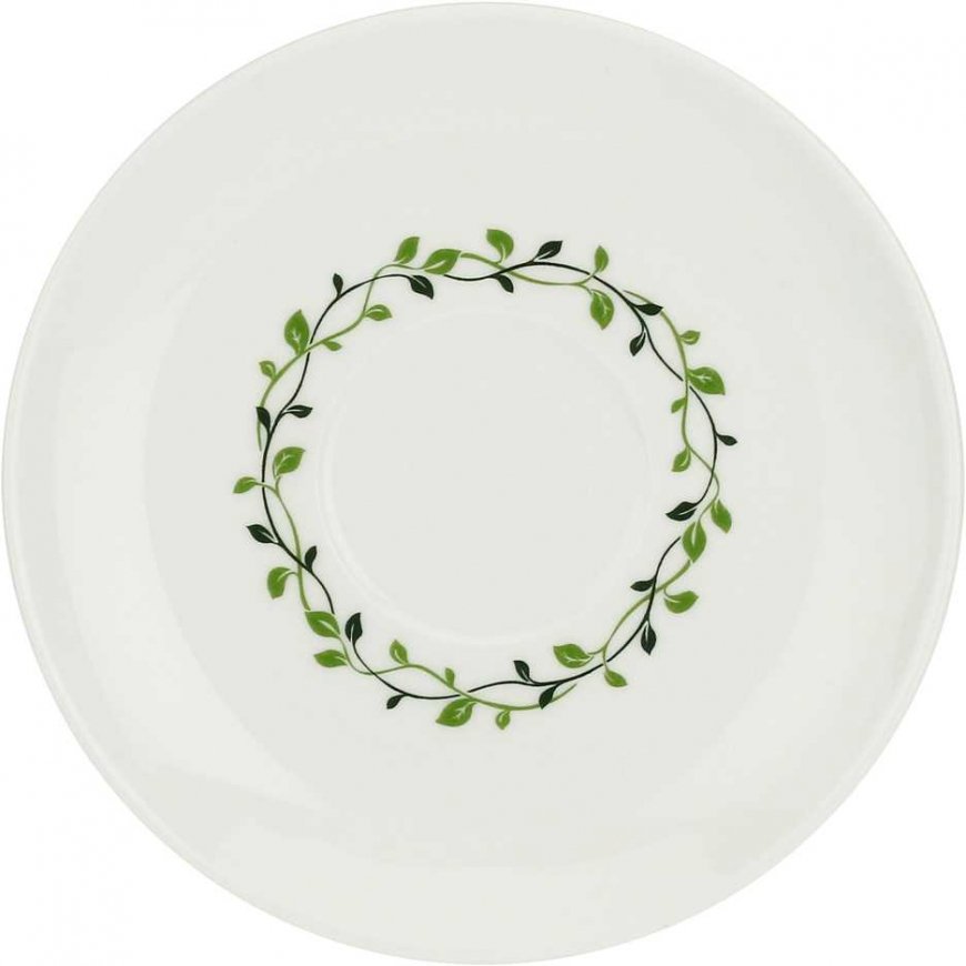 WHITE PORCELAIN SOLOTUA Cup and Saucer 90 ml, pattern W