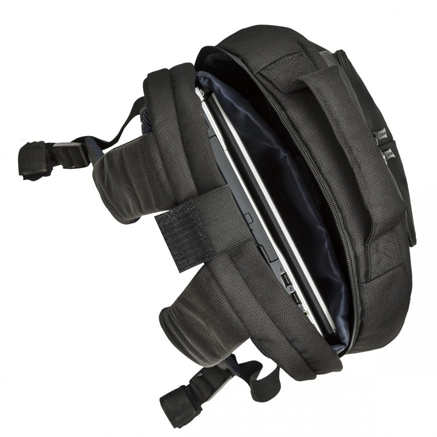 Rivacase 8460 43,2 cm (17") Dėklas-kuprinė Juoda – 2