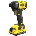Stanley SFMCF810D2K-QW elektrinis atsuktuvas arba smūginis įrankis 2800 RPM Juoda, Geltona Stanley SFMCF810D2K-QW elektrinis atsuktuvas arba smūginis įrankis 2800 RPM Juoda, Geltona