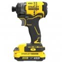 Stanley SFMCF810D2K-QW sähköruuvimeisseli ja iskuruuvitaltta 2800 RPM musta, Keltainen Stanley SFMCF810D2K-QW sähköruuvimeisseli ja iskuruuvitaltta 2800 RPM musta, Keltainen