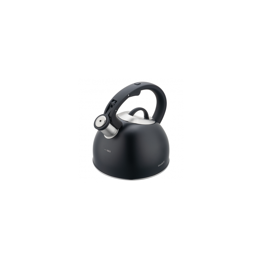 KLAUSBERG KB-7911 plieninis virdulys su švilpuku 2,5 l