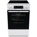 Gorenje GECS5C70WA Отдельностоящая плита для готовки Электричество Электрическая плита спиральная Бе