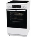 Gorenje GECS5C70WA Отдельностоящая плита для готовки Электричество Электрическая плита спиральная Бе