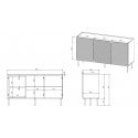 Cama ONDA 301422 комод Cama ONDA 301422 комод