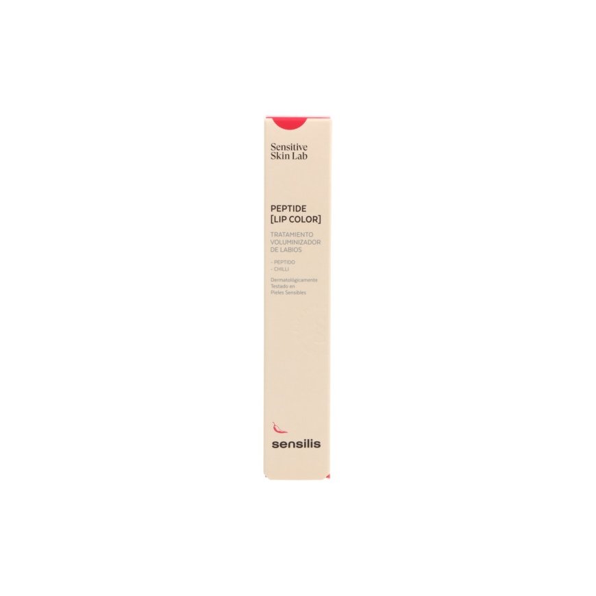 Sensilis PEPTIDE [LIP COLOR] huulivolumisoiva hoito 02-Coral Paprika 10 ml