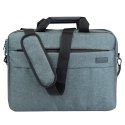 Addison 307015 laukku kannettavalle tietokoneelle 39,6 cm (15.6") Päältä avattava laukku Harmaa