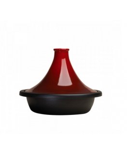 Le Creuset 25138270600422 stock pot Black, Red