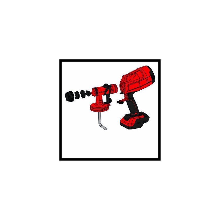 Einhell TC-SY 18/60 Li-Solo 0.8 L – 4