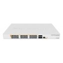 Mikrotik CRS328-24P-4S+RM network switch Managed L2/L3 Gigabit Ethernet (10/100/1000) Power over Eth Mikrotik CRS328-24P-4S+RM network switch Managed L2/L3 Gigabit Ethernet (10/100/1000) Power over Eth
