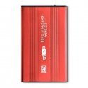 Qoltec 51860 External Hard Drive Case HDD/SSD 2.5'' SATA3 | USB 3.0 | Red Qoltec 51860 External Hard Drive Case HDD/SSD 2.5'' SATA3 | USB 3.0 | Red