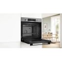 Bosch Serie 4 HBA534BS3 krāsns 71 L 3400 W Melns, Nerūsējošs tērauds Bosch Serie 4 HBA534BS3 krāsns 71 L 3400 W Melns, Nerūsējošs tērauds