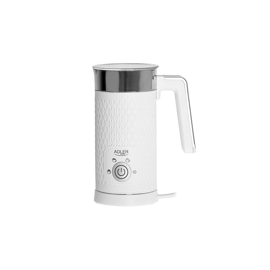 Adler AD 4494 Pieno plakiklis arba šildytuvas Automatinis Metalinis, Balta