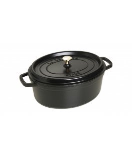 Staub Cocotte valurauast keedupott 5,5 l Must