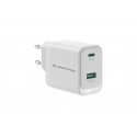 Conceptronic ALTHEA20W45 PDA/mobīlo telefonu lādētājs Universāls Balts AC Ātrā uzlāde Iekštelpas Conceptronic ALTHEA20W45 PDA/mobīlo telefonu lādētājs Universāls Balts AC Ātrā uzlāde Iekštelpas