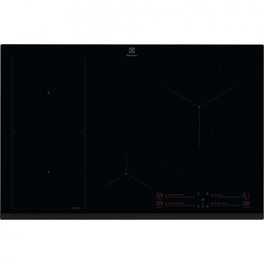 Electrolux Serie 700 EIS82453 Black Built-in 80 cm Zone induction hob 4 zone(s) – 2