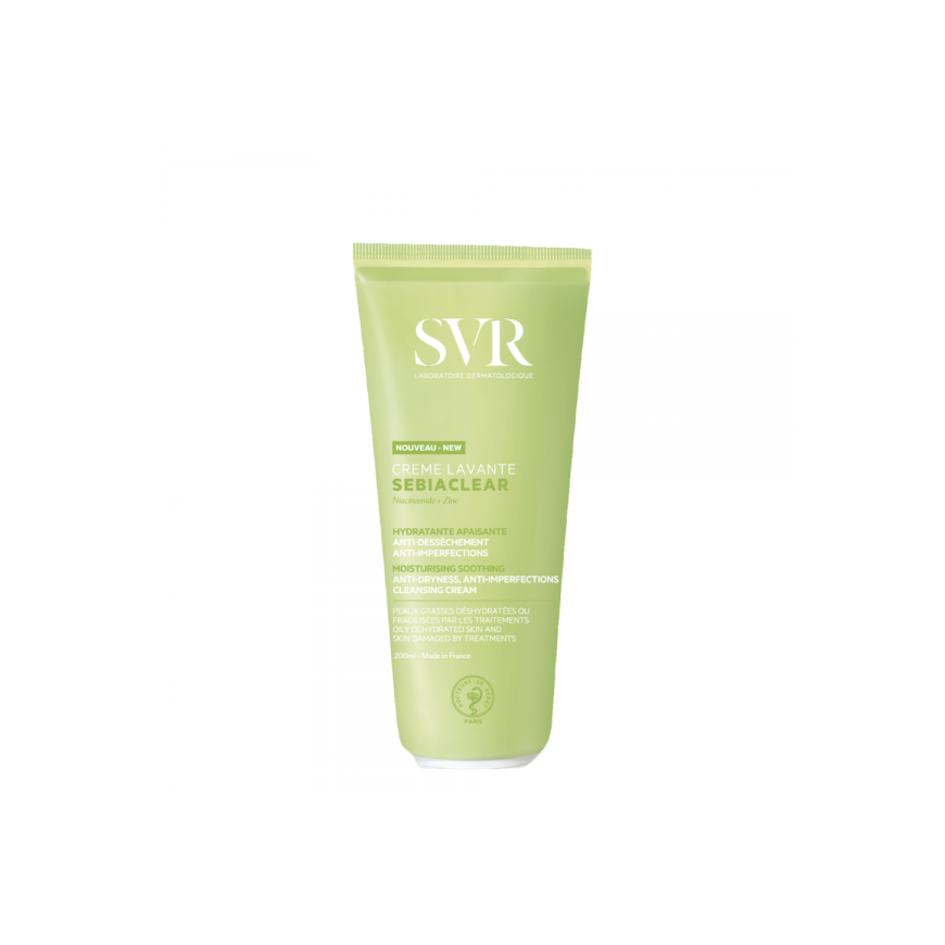 SVR Hydrating Cleansing Cream for Weak Skin Sebiaclear, 200 ml