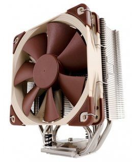 Noctua NH-U12S SE-AM4 Kompiuterio aušinimo sistema Procesorius Aušintuvas 12 cm Rusvai gelsvas, Ruda, Nerūdijančiojo plieno