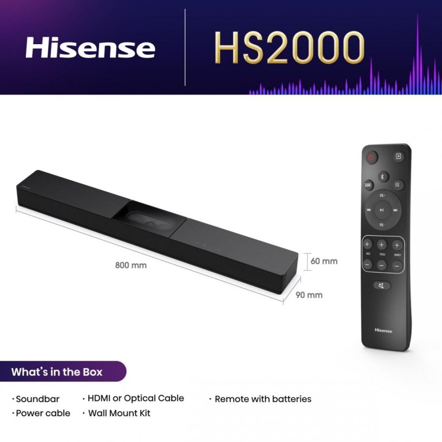 Hisense HS2000 2.1 kanalai 240 W – 2