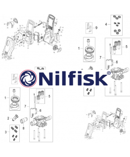 Пенный насадка для струй NILFISK