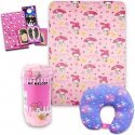 Sanrio Hello Kitty Kuromi polar blanket + cushion set Sanrio Hello Kitty Kuromi polar blanket + cushion set