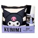 Sanrio Hello Kitty Kuromi polar blanket + cushion set Sanrio Hello Kitty Kuromi polar blanket + cushion set
