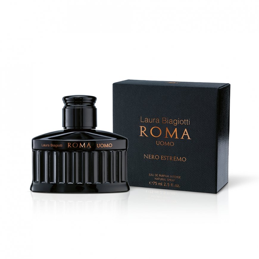 Laura Biagiotti Roma Uomo Nero Estremo 75 ml Vīrieši – 2