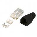 LogiLink MP0022 коннектор RJ45 Черный, Прозрачный LogiLink MP0022 коннектор RJ45 Черный, Прозрачный