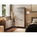 Cama ALMERA 5903815010767 guļamistabas skapis 6 plaukti 4 durvis Riekstkoks Drēbju skapis Cama ALMERA 5903815010767 guļamistabas skapis 6 plaukti 4 durvis Riekstkoks Drēbju skapis