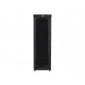 Lanberg FF01-8047-12BL püstik 47U Eraldiseisev serverikapp Must
