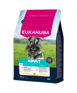 Sausa barība suņiem - Eukanuba Adult Small, Chicken, 3 kg