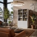 Cama LIVERTI bookcase 100x42x171 white Cama LIVERTI bookcase 100x42x171 white