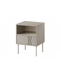 Cama Naktinis staliukas 2 vnt. TRESSE 44x40x53 kašmyro matinis